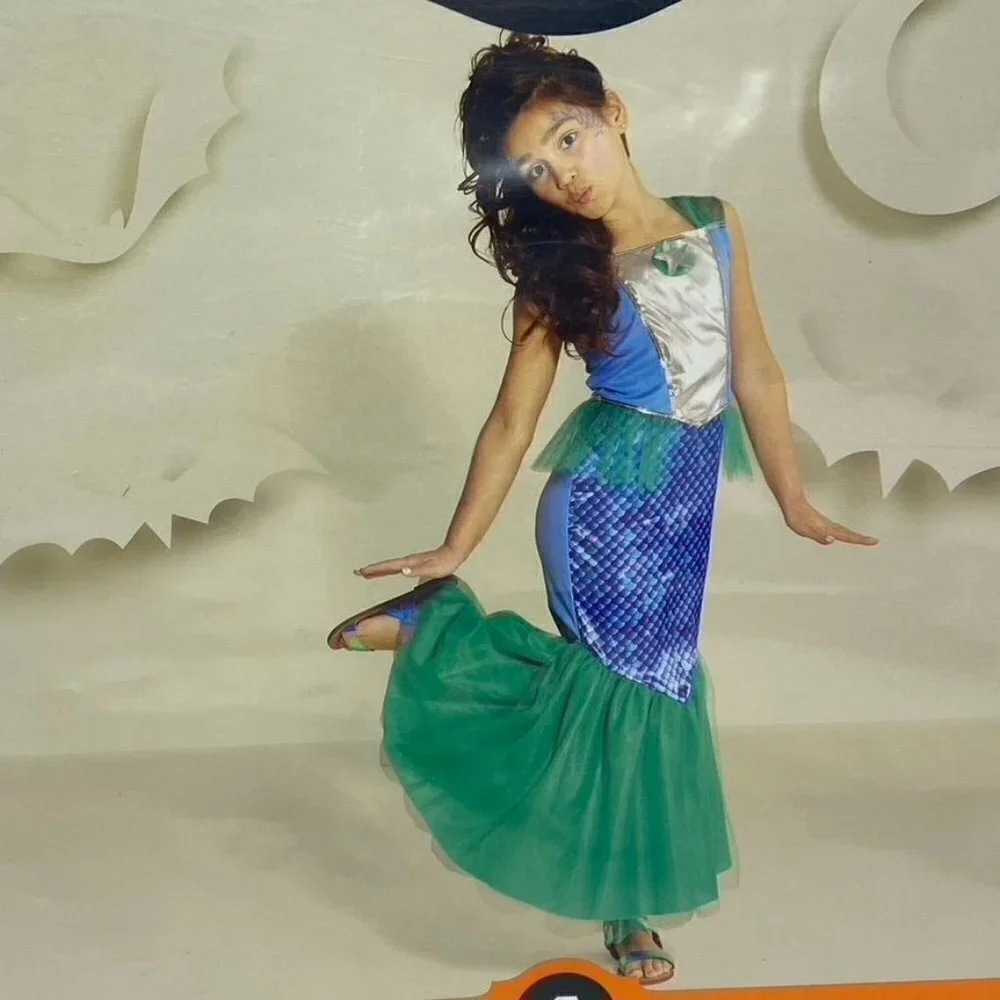 Target Small Kids' Magical Mermaid Halloween Costume Dress - Hyde & EEK! - Picture 4 of 7